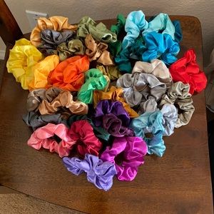 Silk hair ties